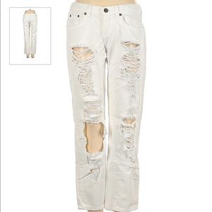 Carmar White Jeans